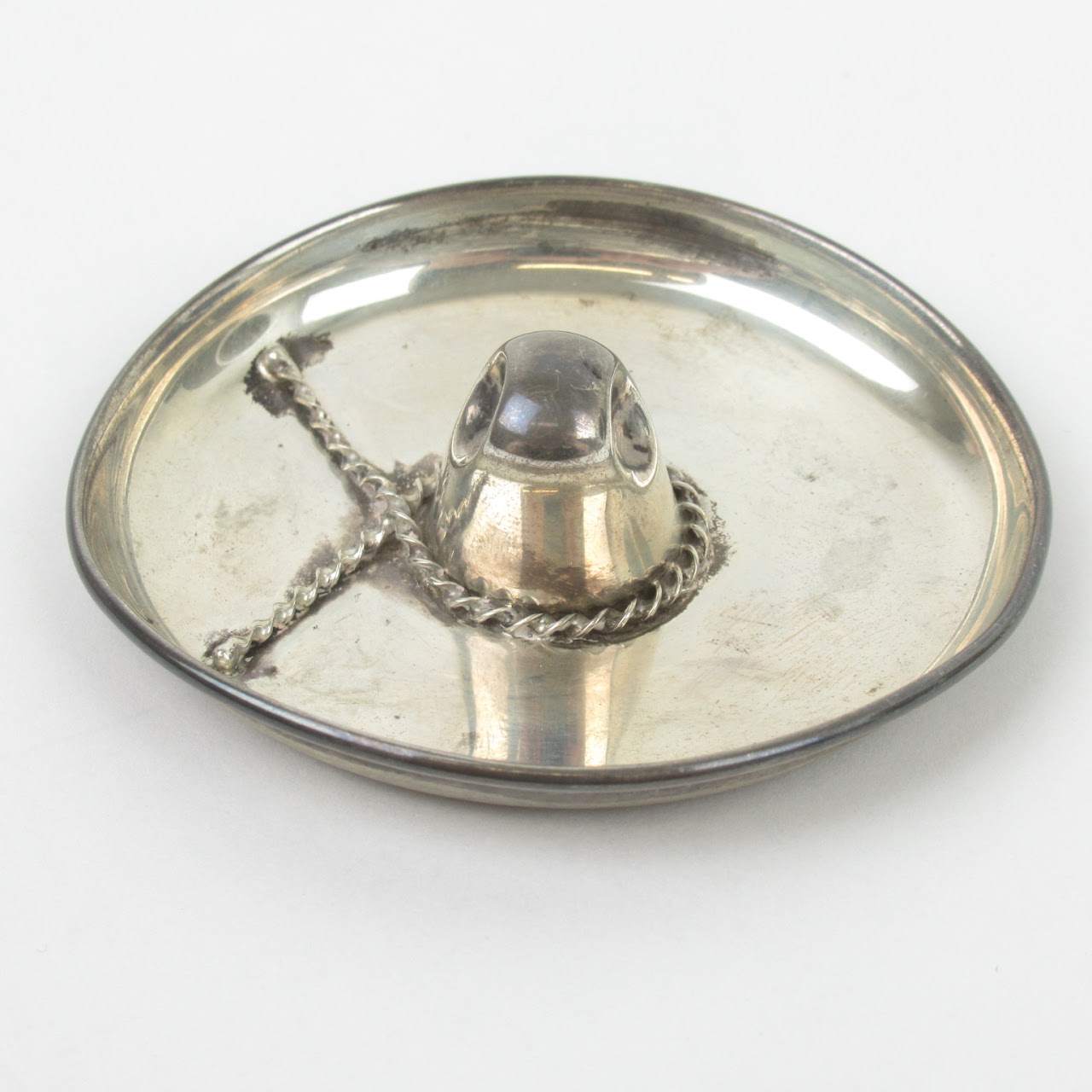 Sterling Silver Sombrero Trinket DIsh