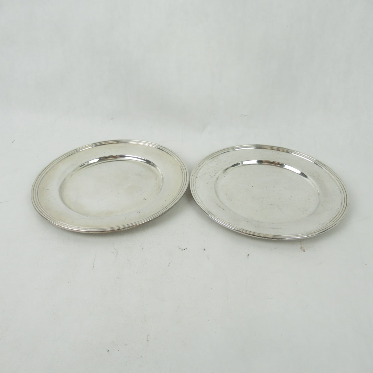 Sterling Silver Small Plate Set