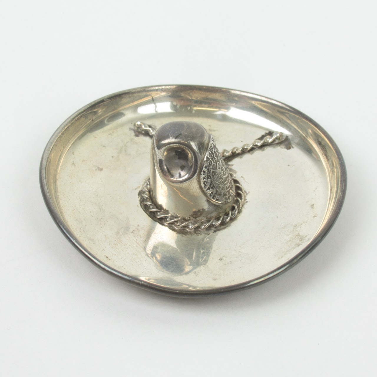 Sterling Silver Sombrero Trinket DIsh