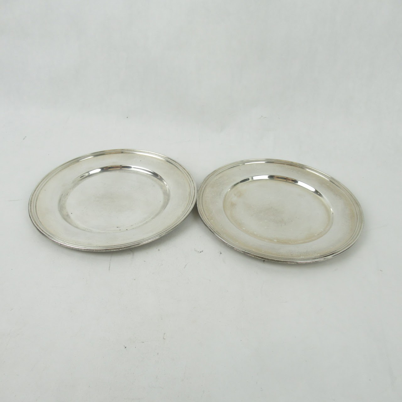 Sterling Silver Small Plate Set