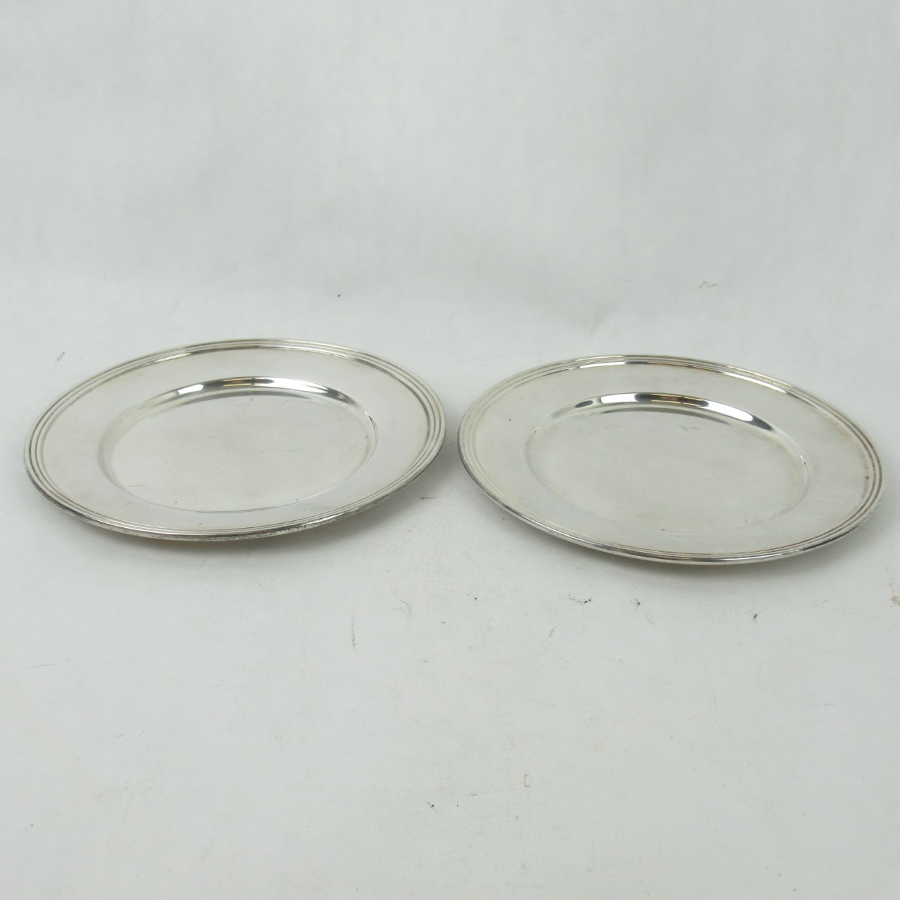 Sterling Silver Small Plate Set