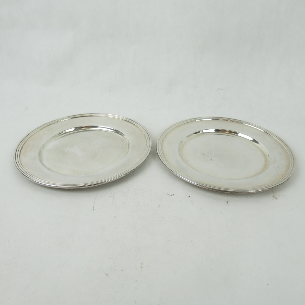 Sterling Silver Small Plate Set