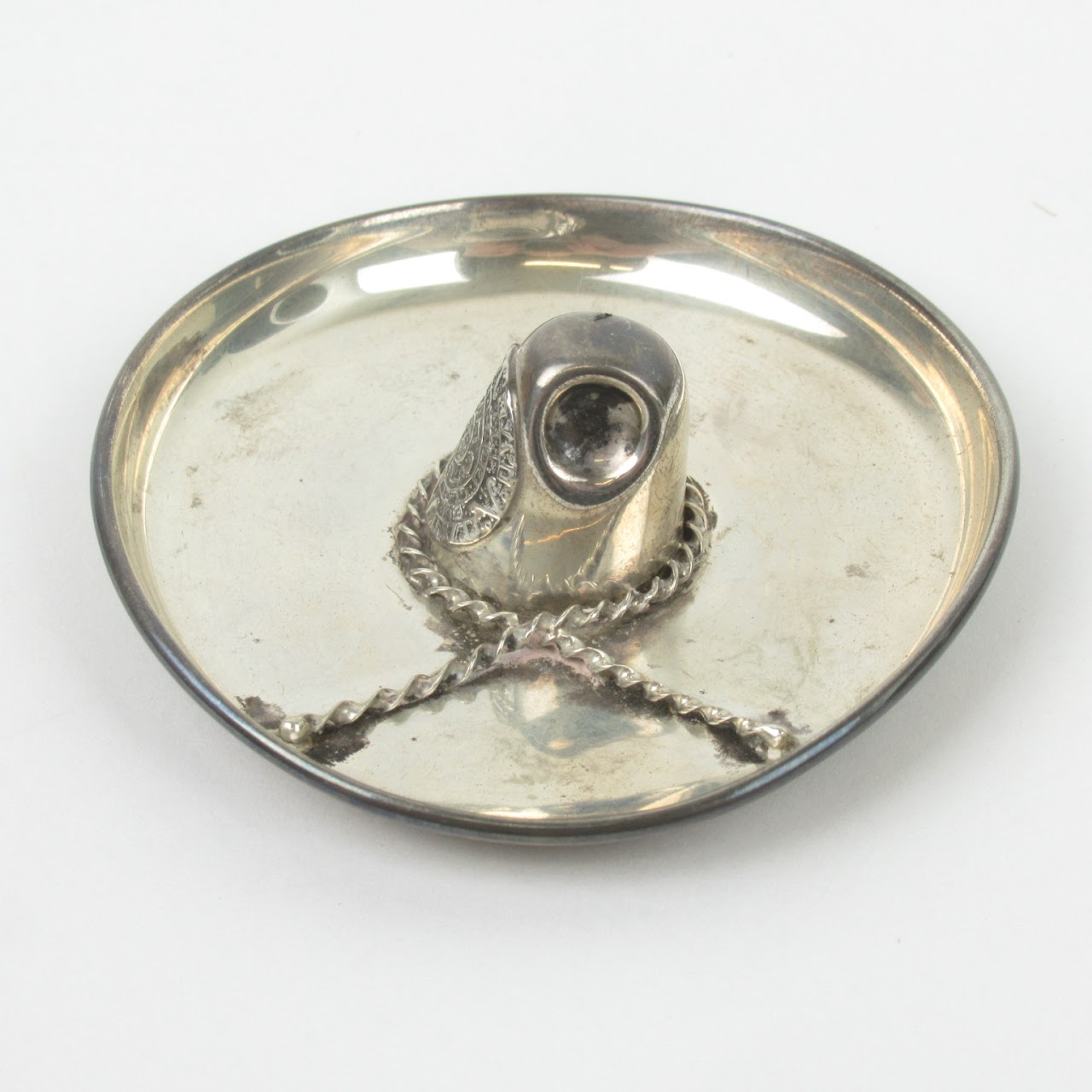 Sterling Silver Sombrero Trinket DIsh