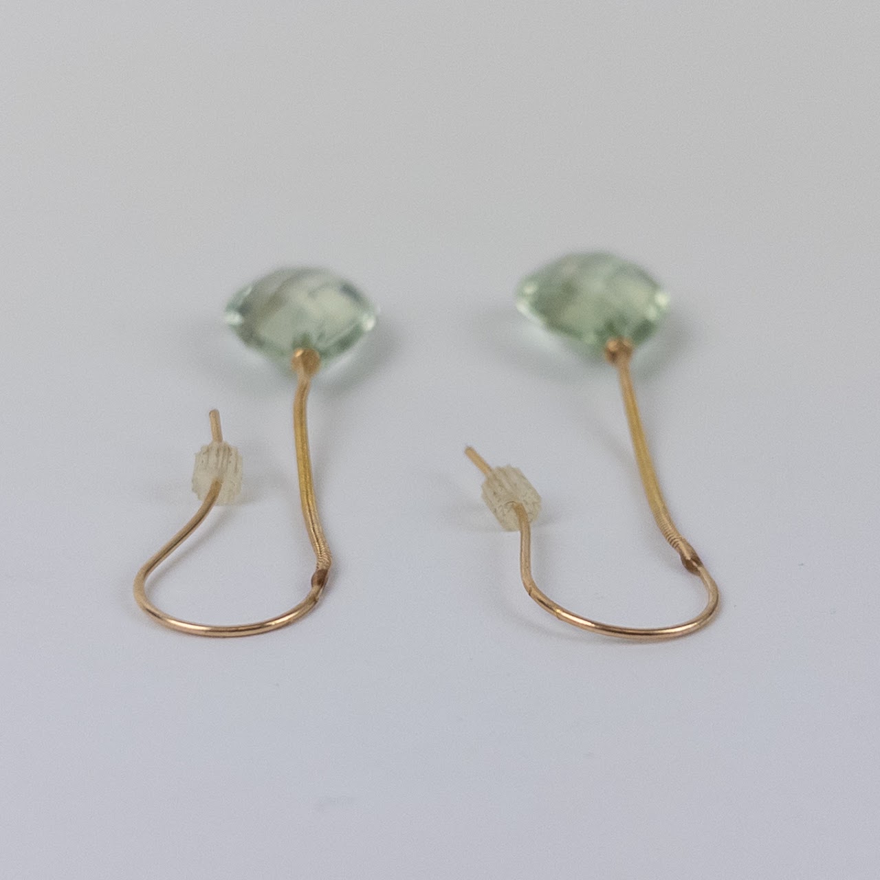 14K Gold Teardrop Earrings