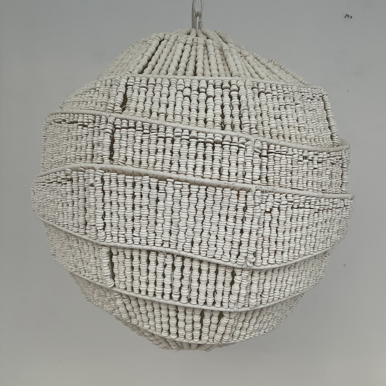 Palecek Elodie Coco Bead Pendant Light