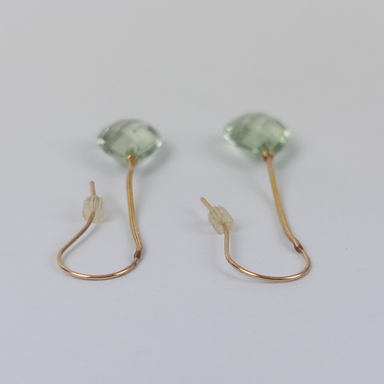 14K Gold Teardrop Earrings