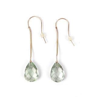 14K Gold Teardrop Earrings