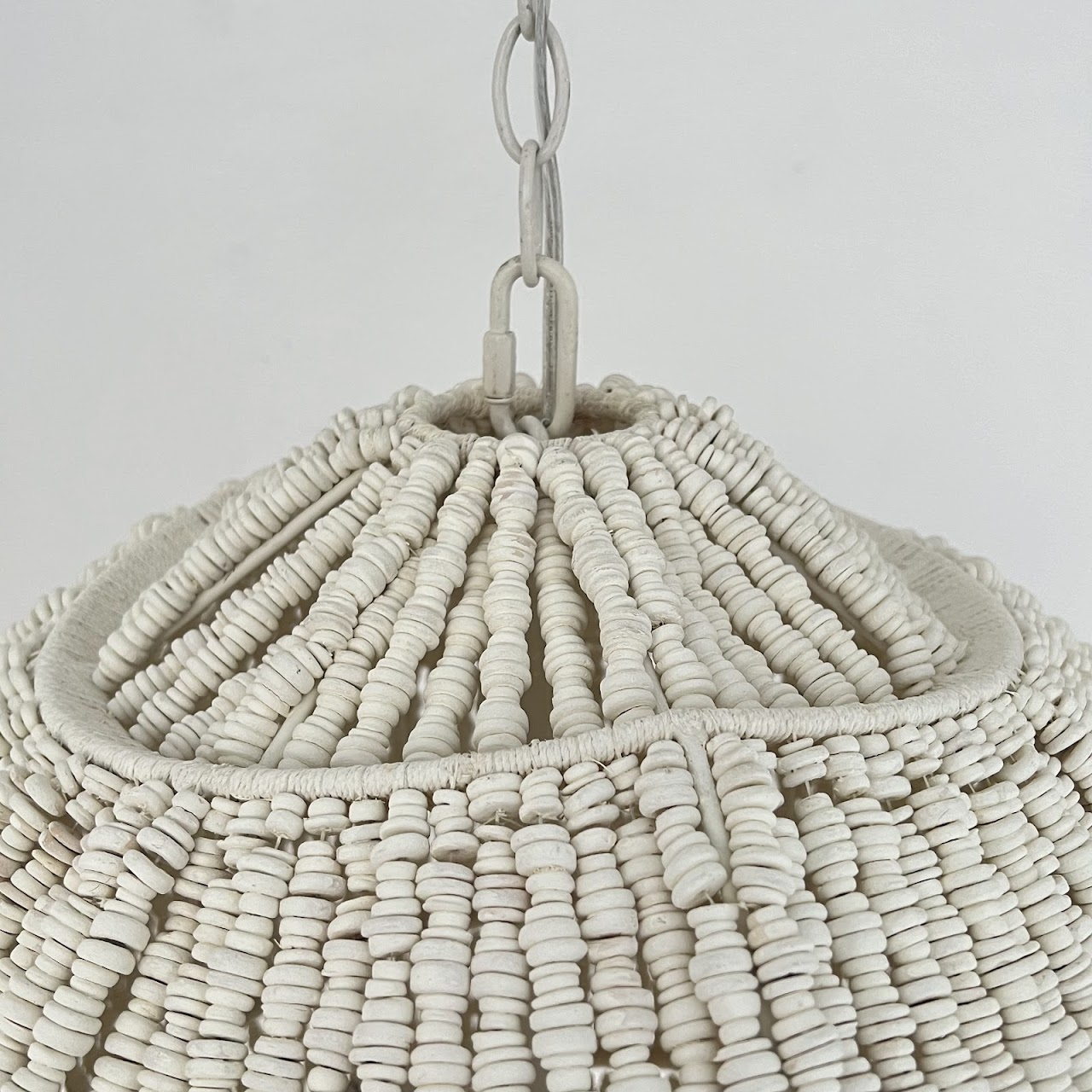 Palecek Elodie Coco Bead Pendant Light