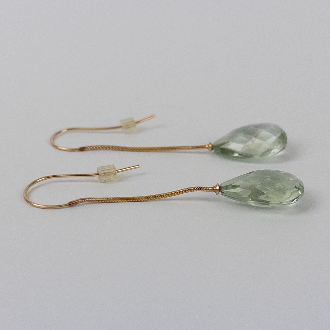 14K Gold Teardrop Earrings