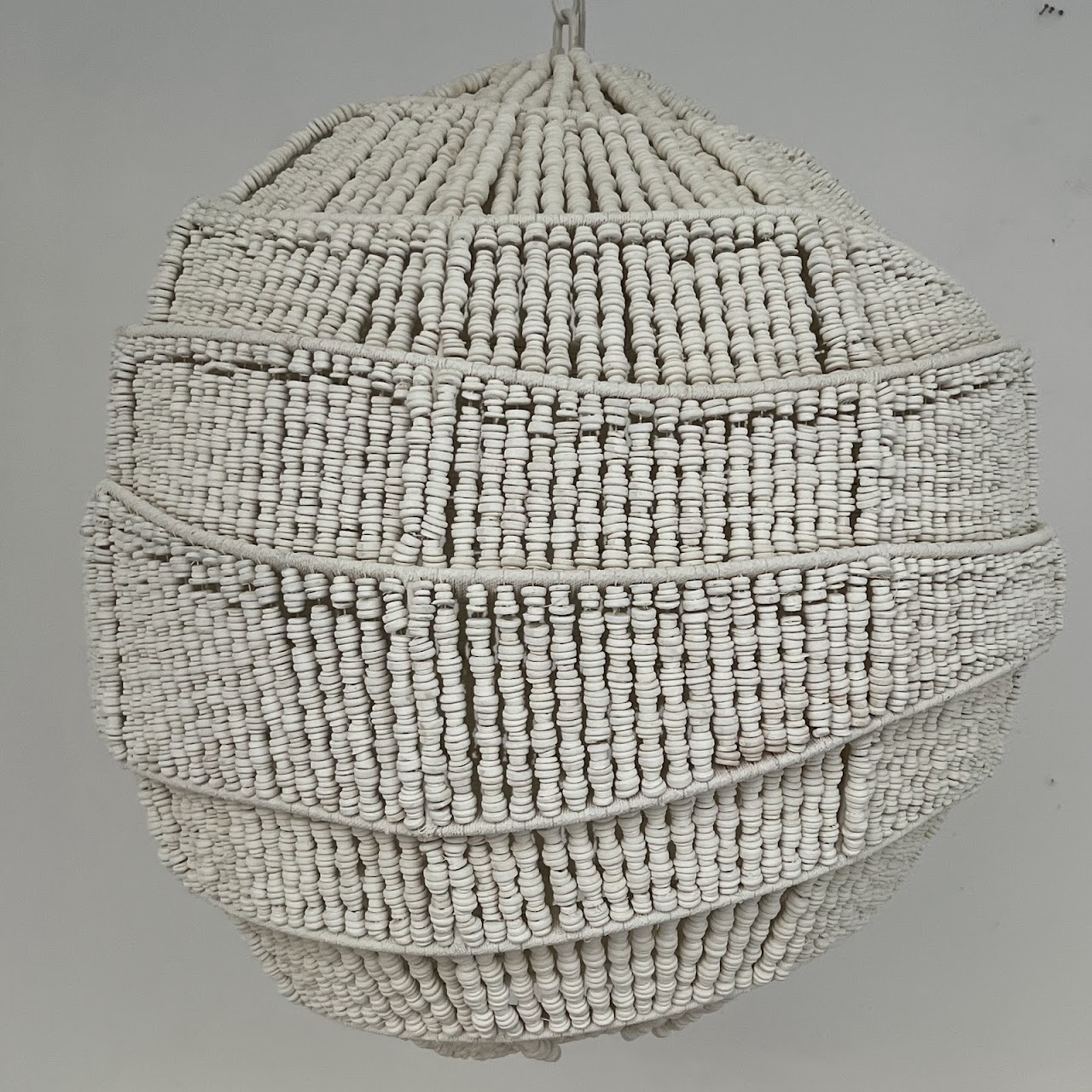 Palecek Elodie Coco Bead Pendant Light