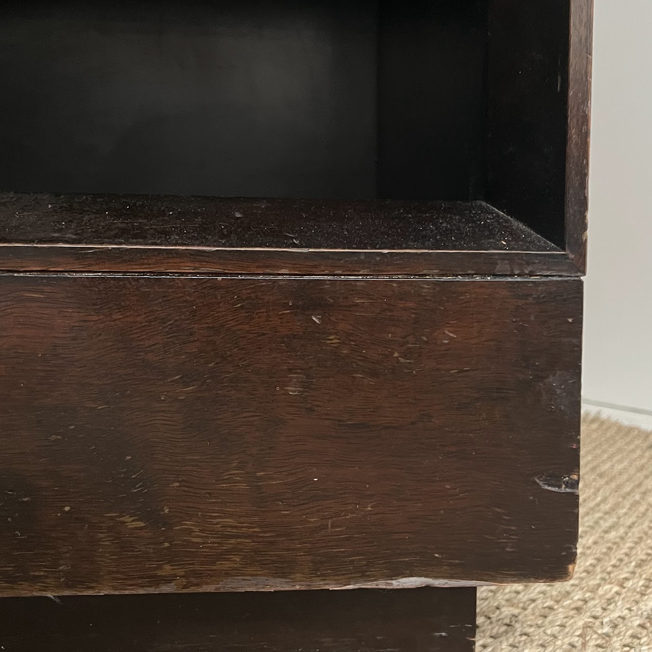 Gilbert Rohde for Paldau Group Mid-Century Walnut Burl Secretary Desk