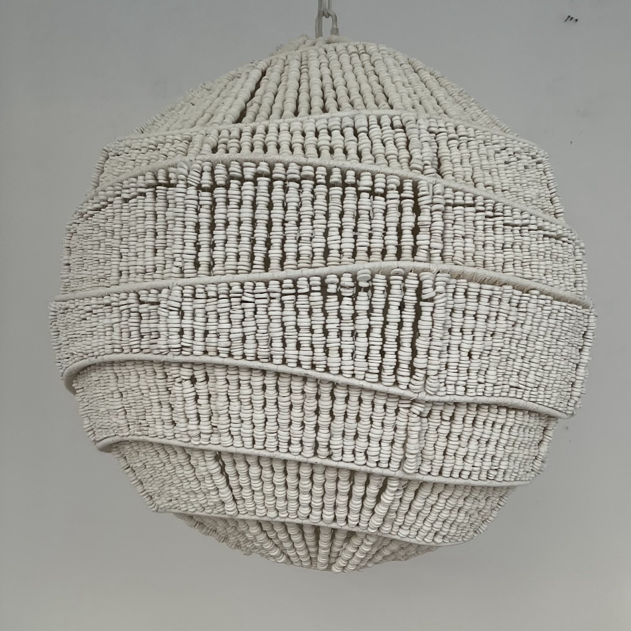 Palecek Elodie Coco Bead Pendant Light