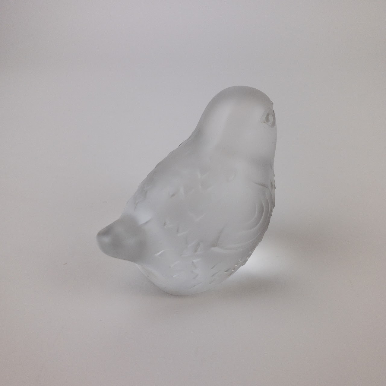 Baccarat Crystal Bird Object