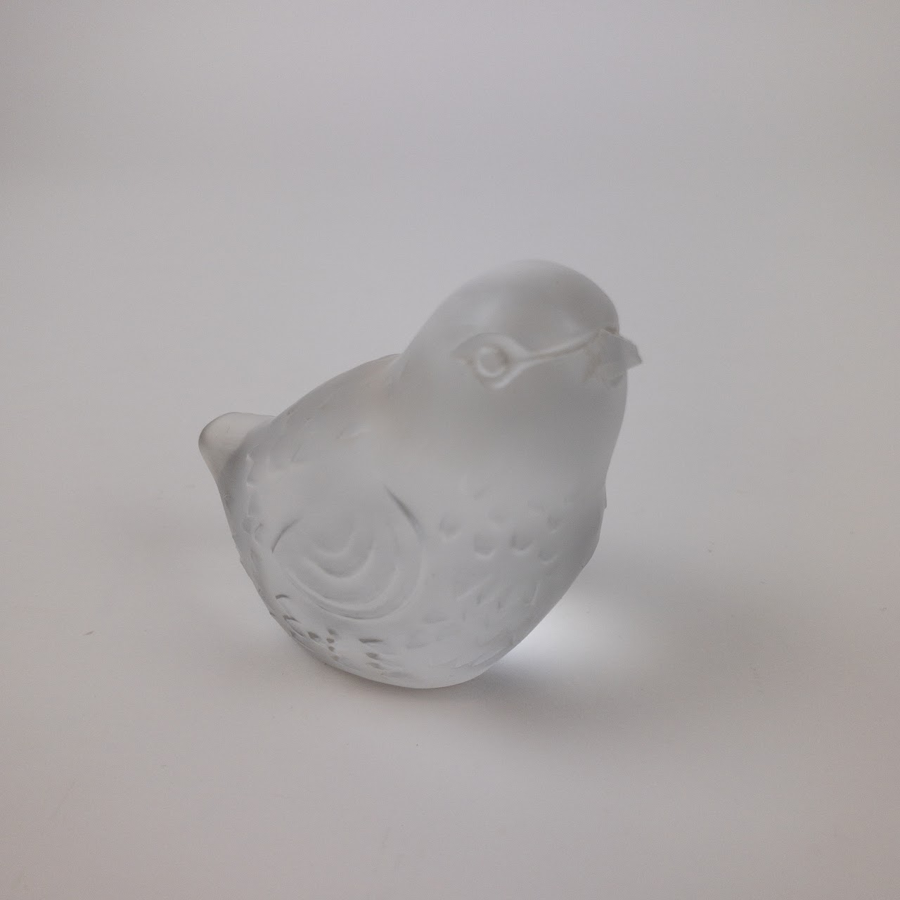 Baccarat Crystal Bird Object