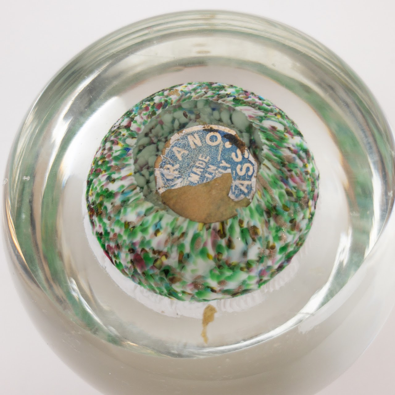 Murano Glass Millefiori Pattern Object