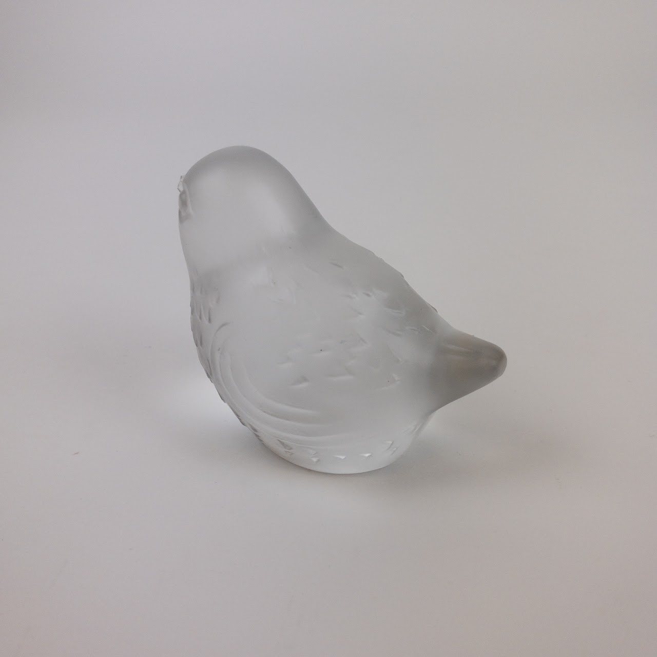 Baccarat Crystal Bird Object