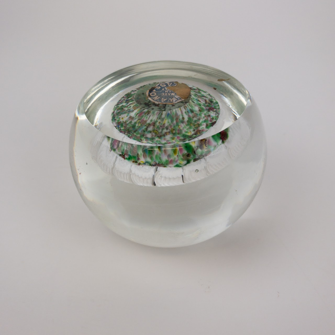 Murano Glass Millefiori Pattern Object