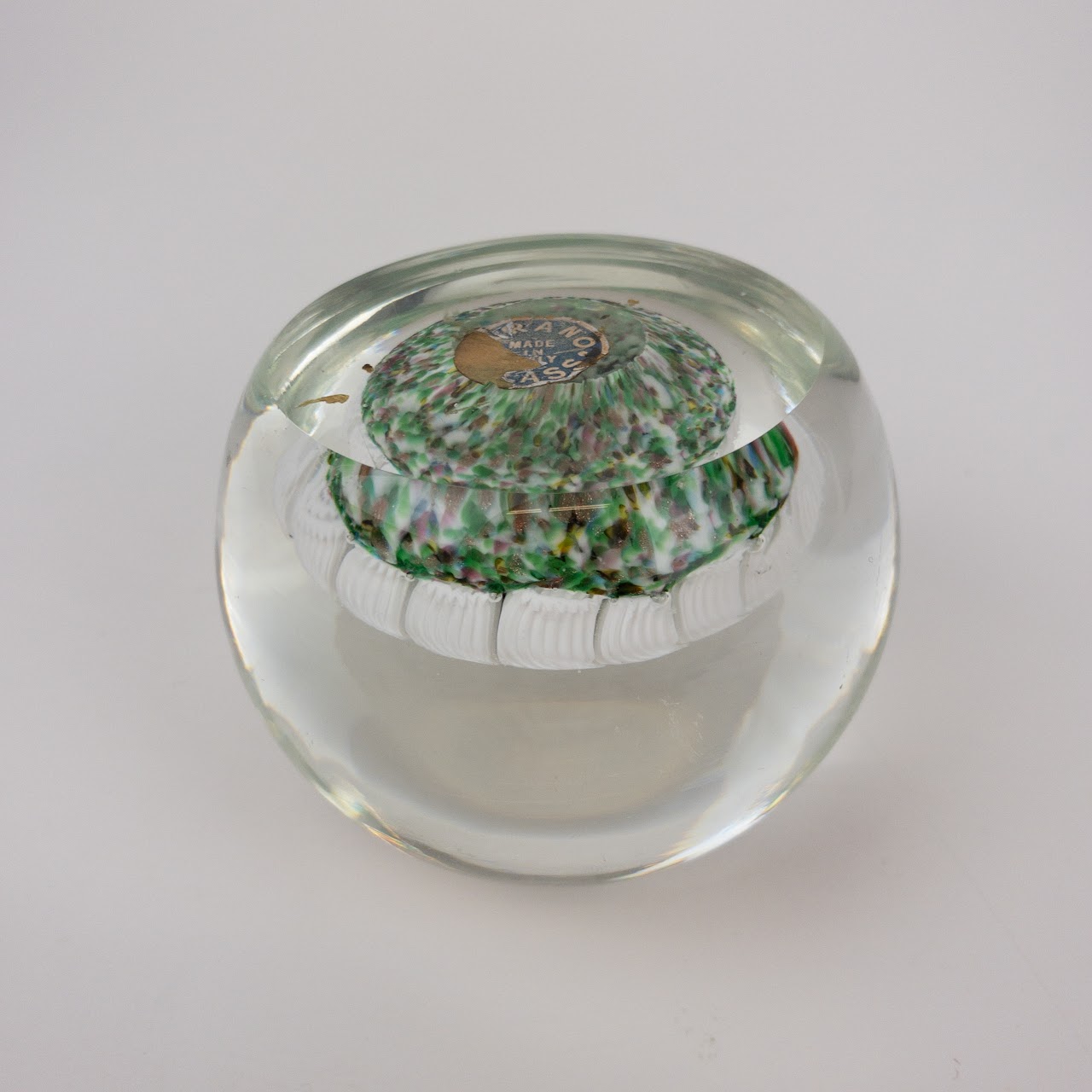 Murano Glass Millefiori Pattern Object