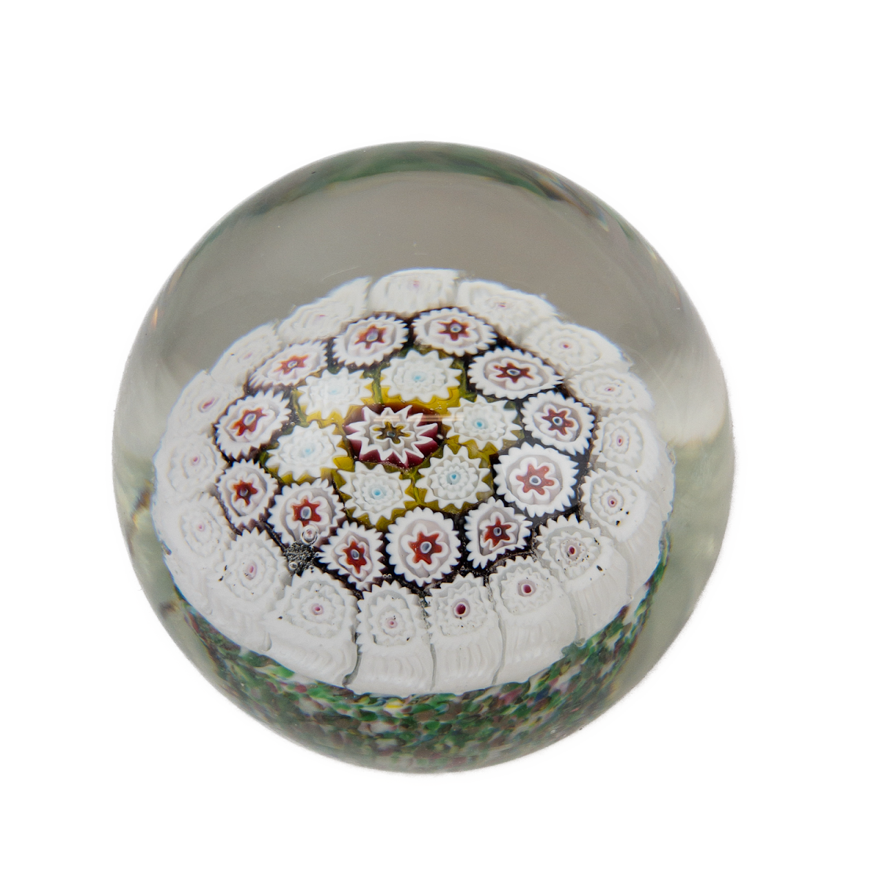 Murano Glass Millefiori Pattern Object