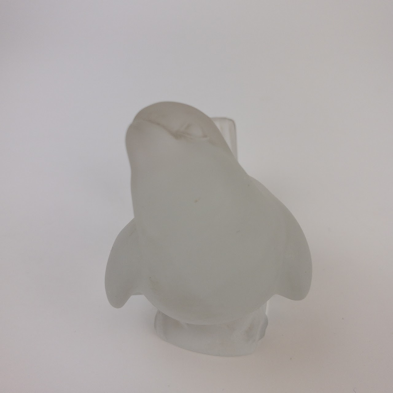 Lalique Crystal Sparrow Figurine