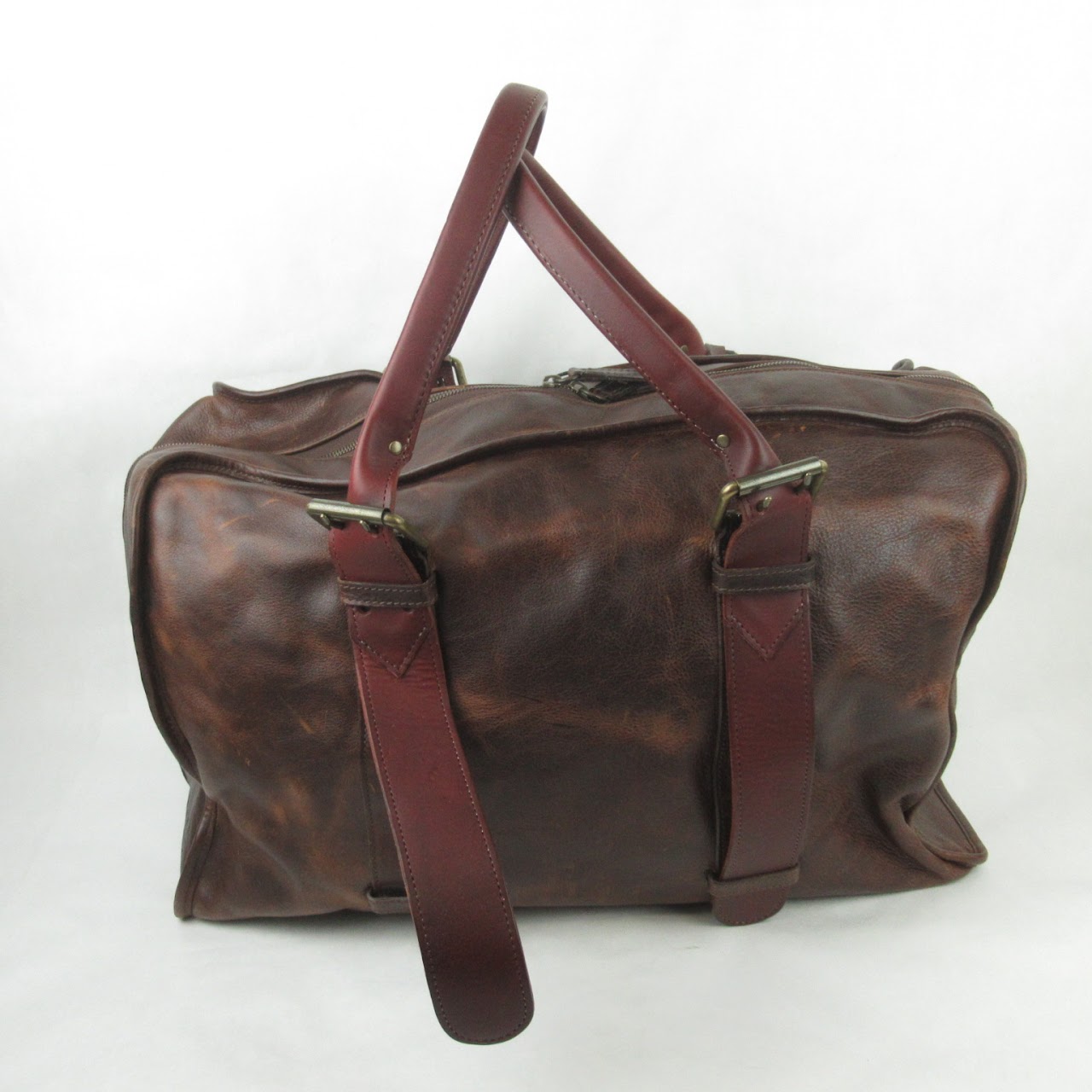 Moore & Giles Leather Weekender Bag