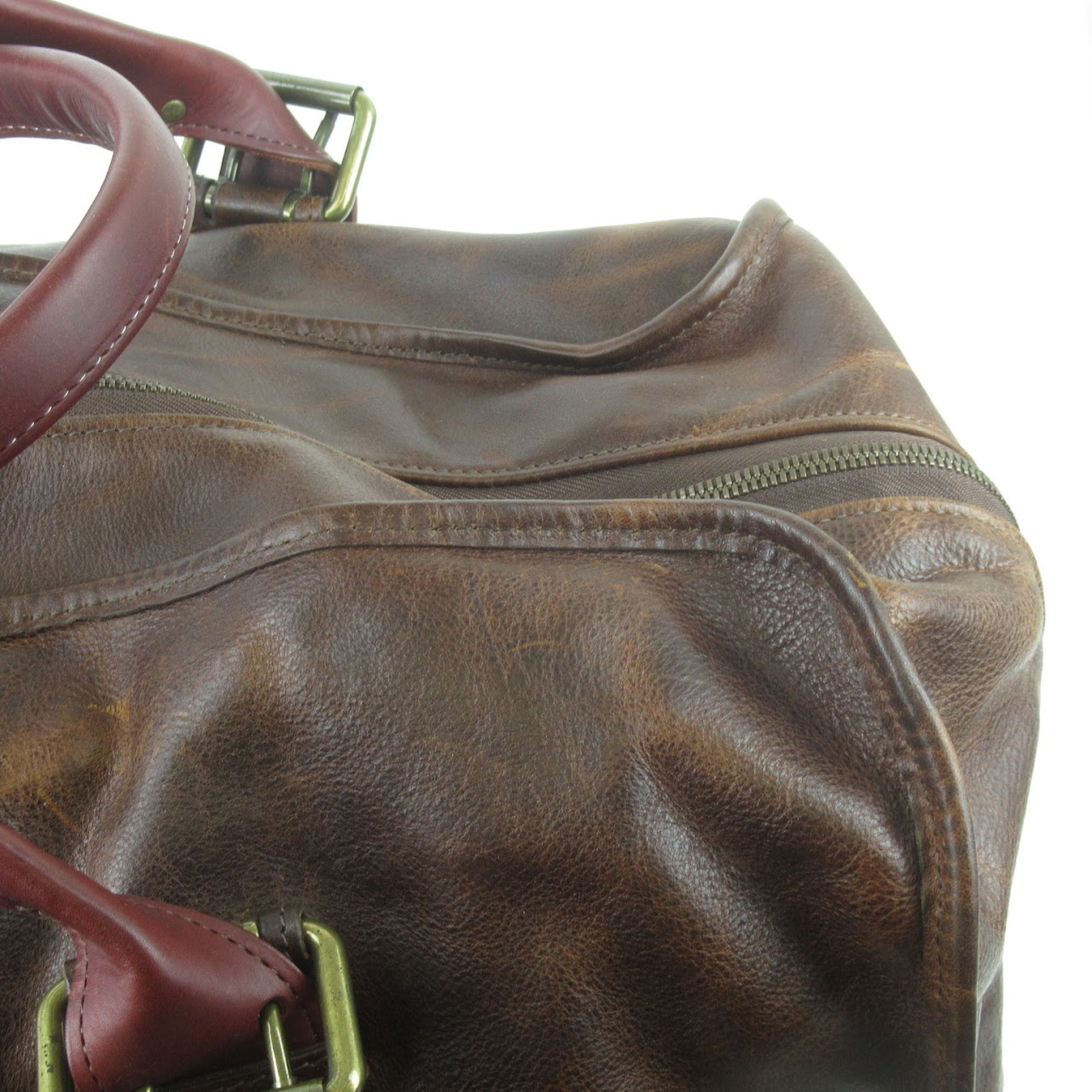 Moore & Giles Leather Weekender Bag