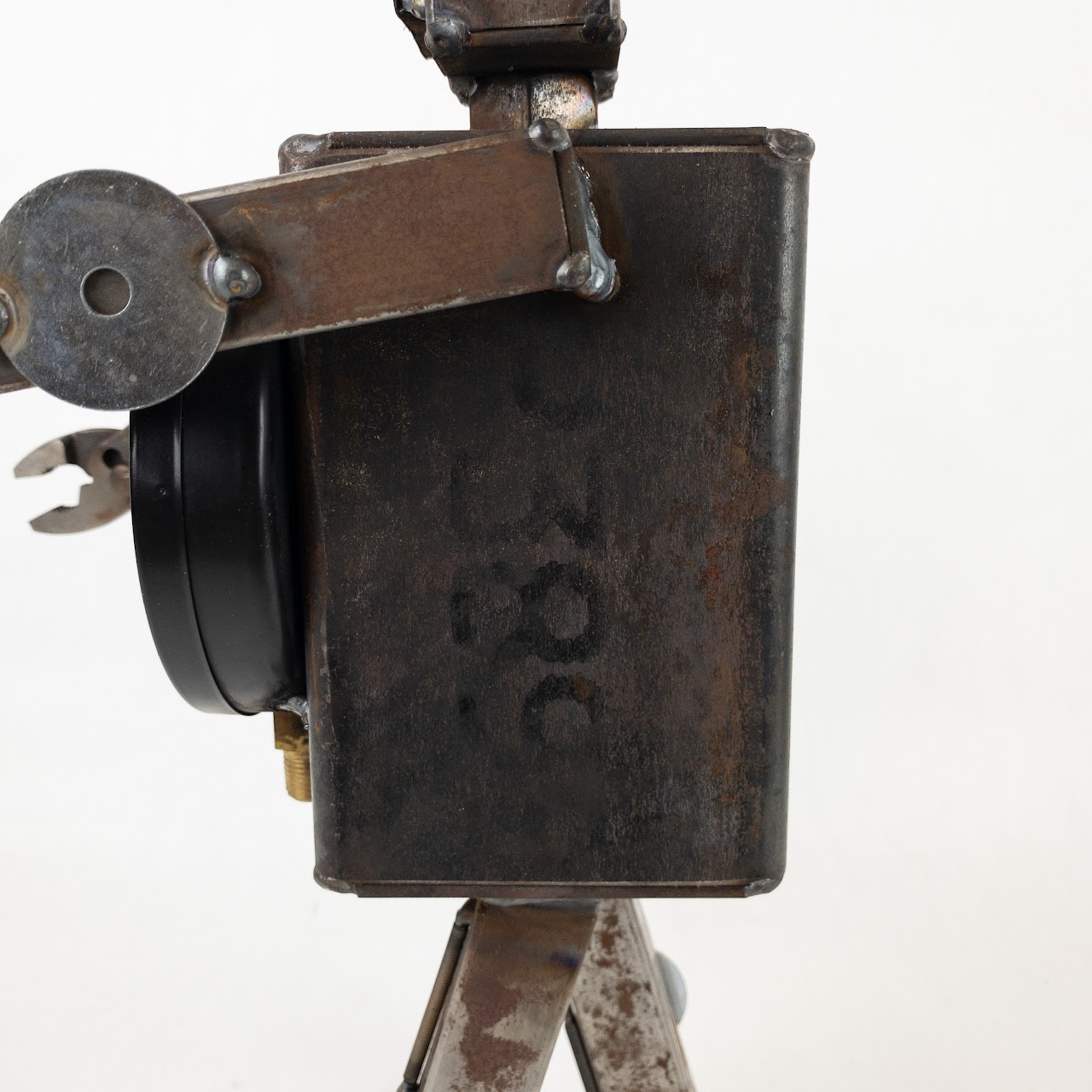 Upcycled Hardware Robot Sculpture