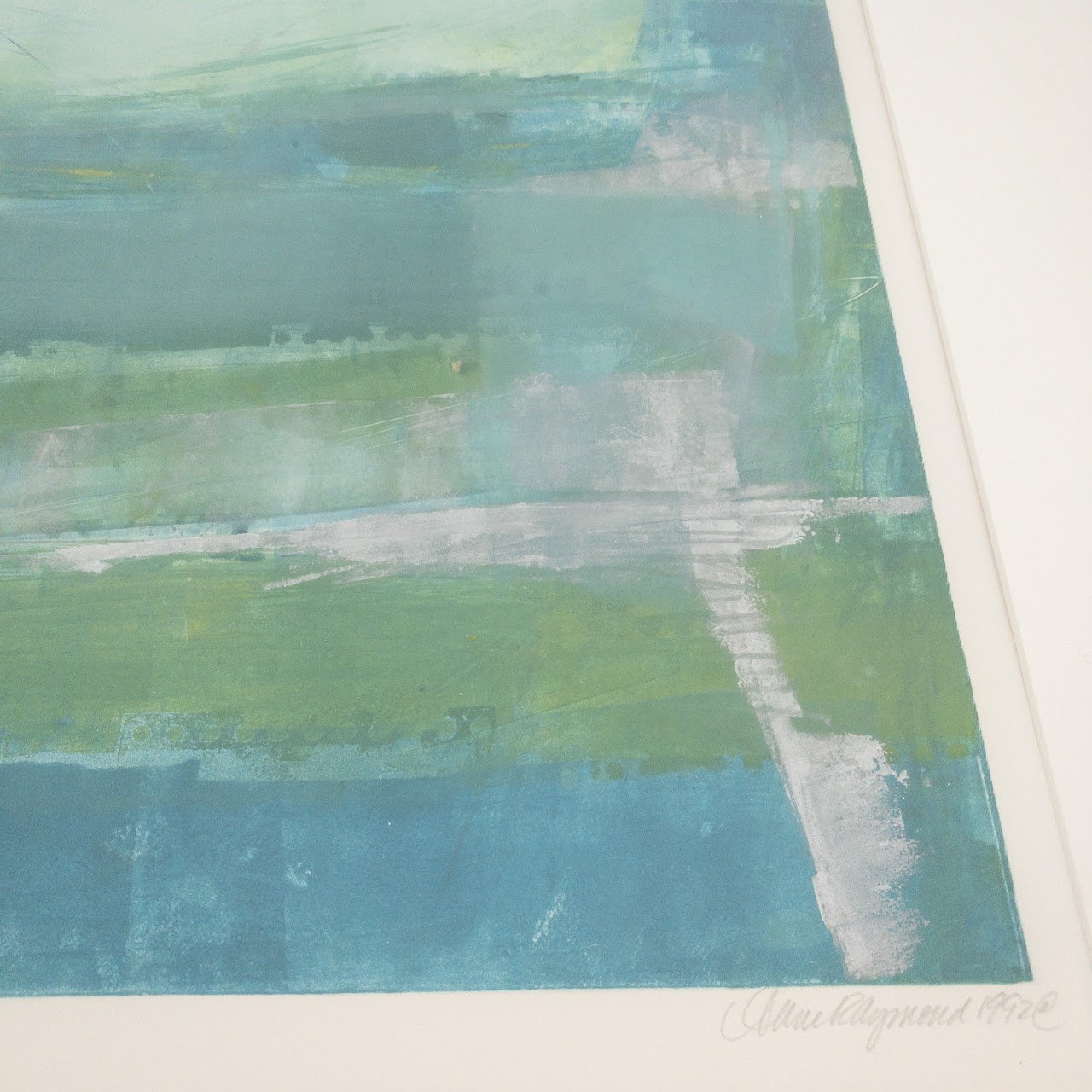 Anne Raymond Signed 'April Fools' Monotype