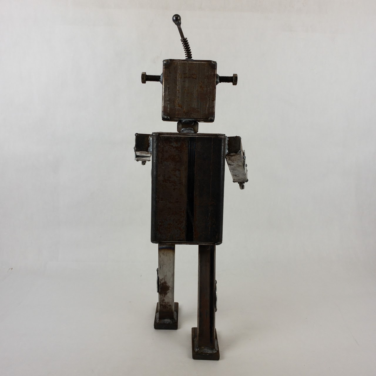 Upcycled Hardware Robot Sculpture