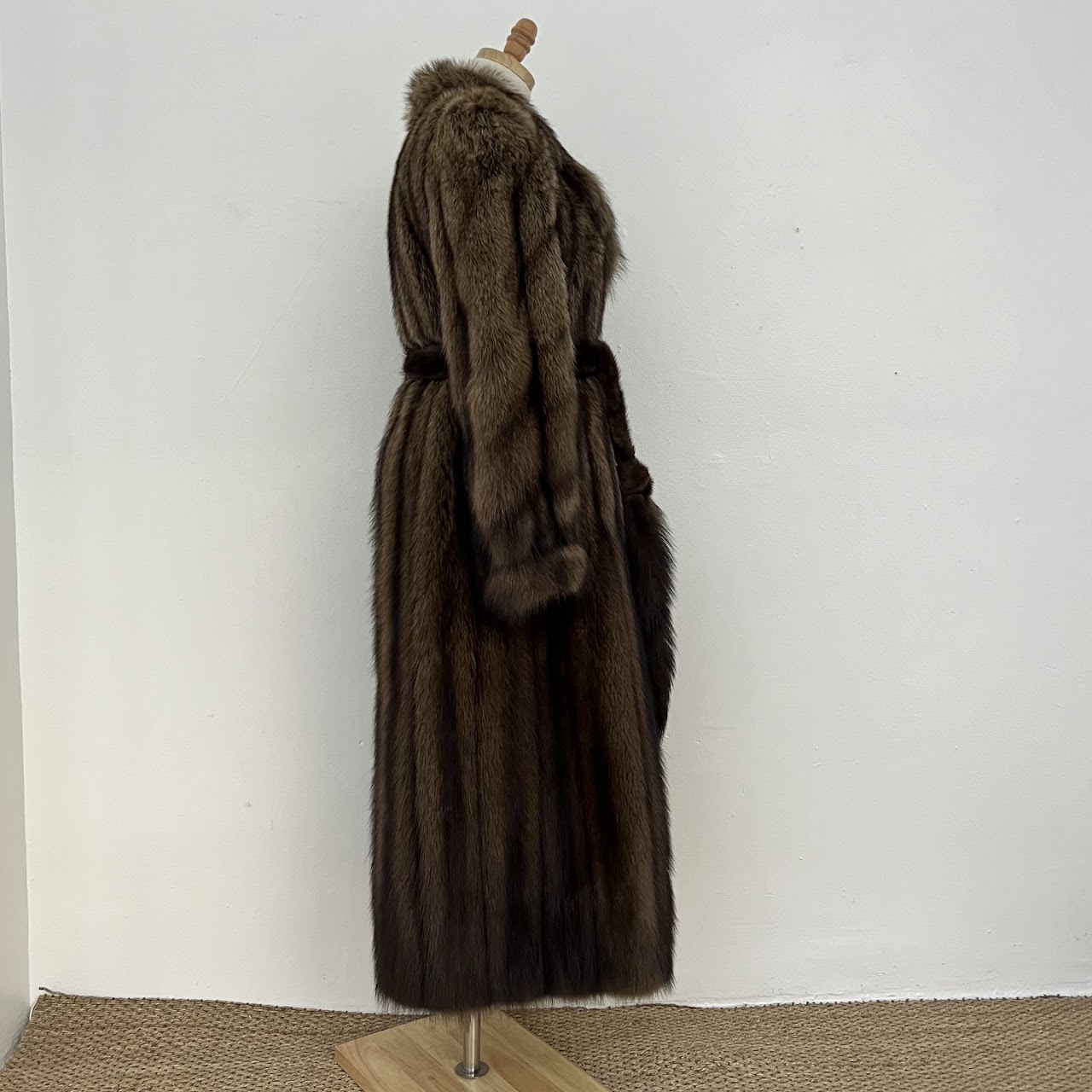 Goldin-Feldman Wild Canadian Fisher Fur Coat