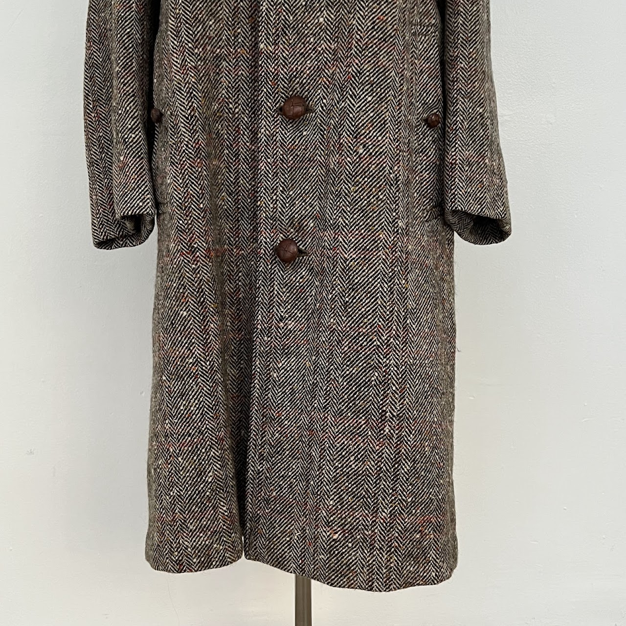 Burberry's Vintage Tweed Long Coat