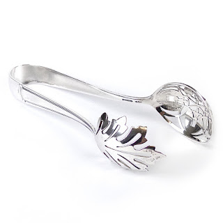 Sterling Silver Serving Tongs