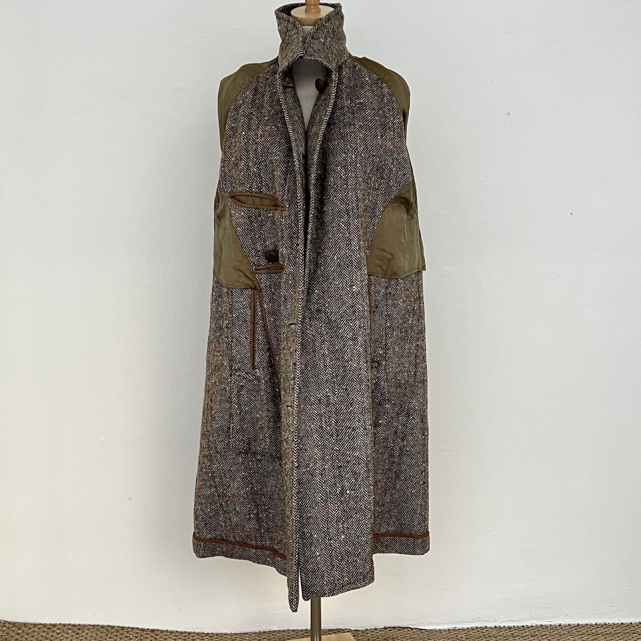 Burberry's Vintage Tweed Long Coat