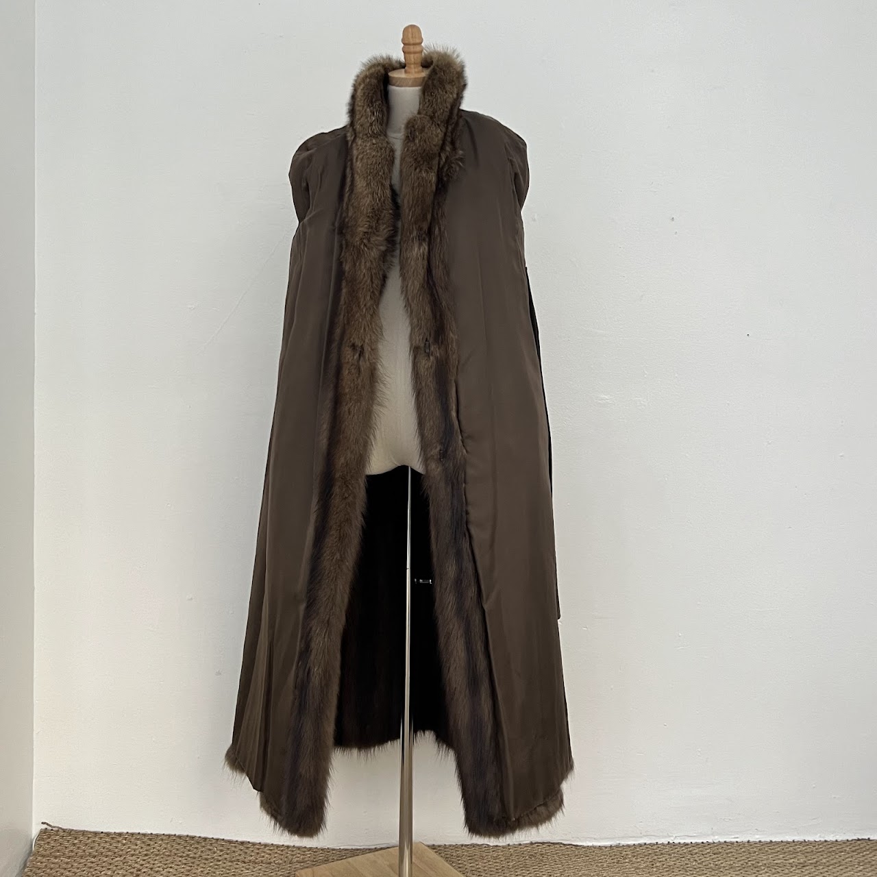 Goldin-Feldman Wild Canadian Fisher Fur Coat