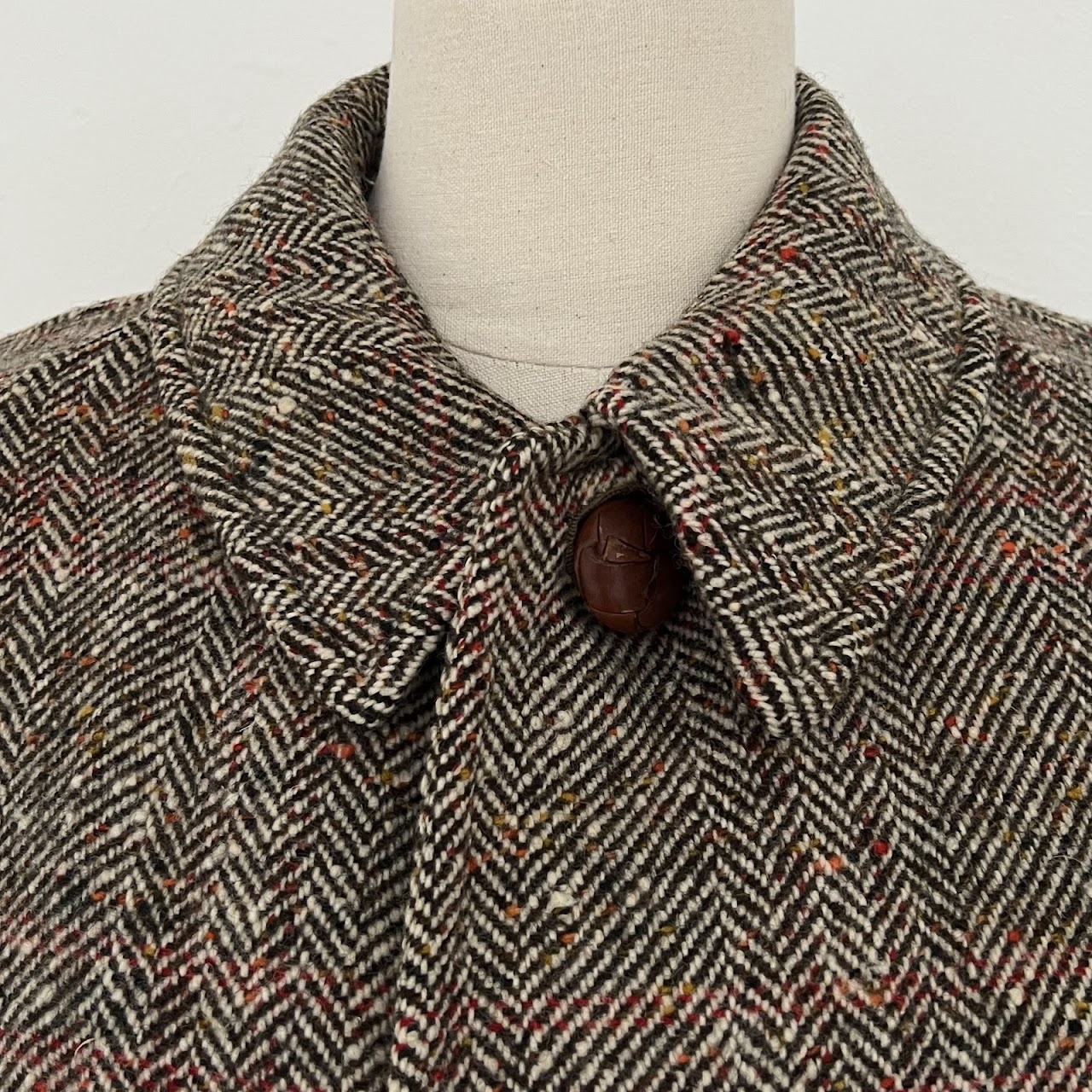 Burberry's Vintage Tweed Long Coat