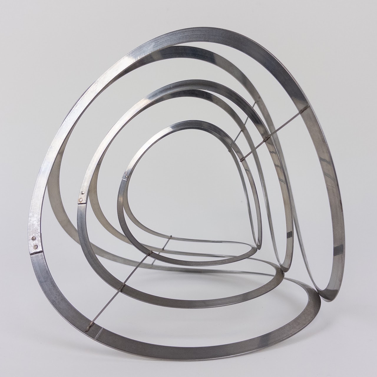 Stainless Steel Ribbon Sculpture