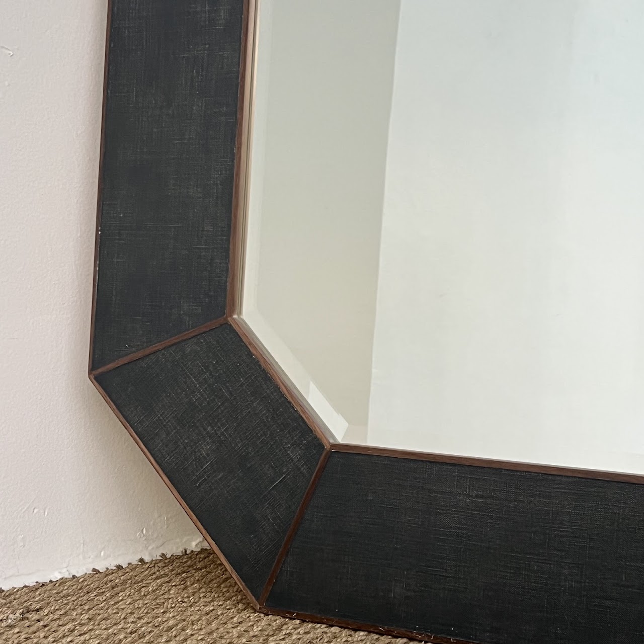 Made Goods Elliott Linen Octagonal Mirror