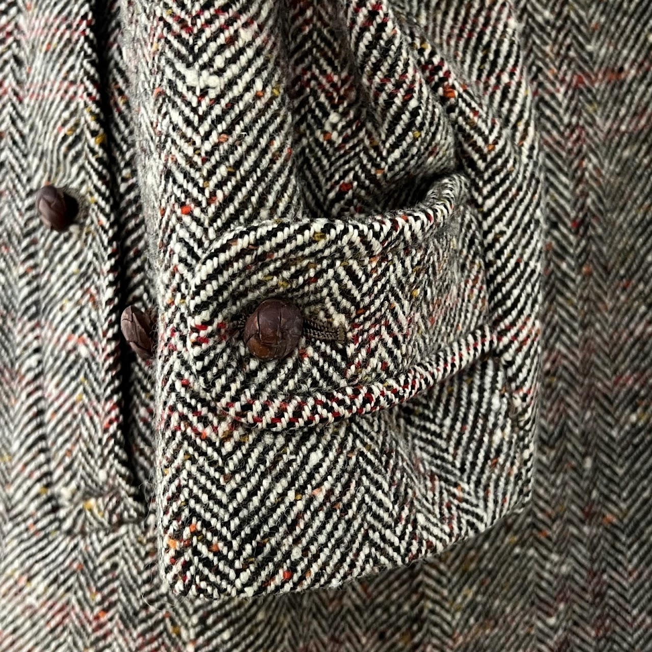 Burberry's Vintage Tweed Long Coat