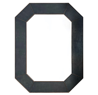 Made Goods Elliott Linen Octagonal Mirror