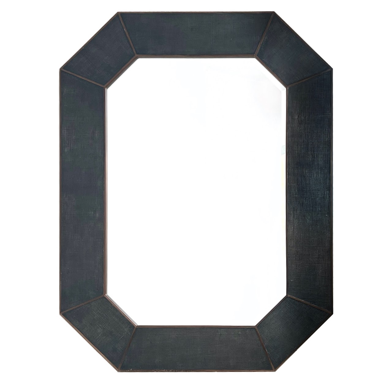 Made Goods Elliott Linen Octagonal Mirror