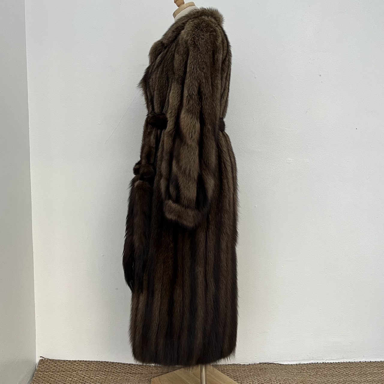 Goldin-Feldman Wild Canadian Fisher Fur Coat