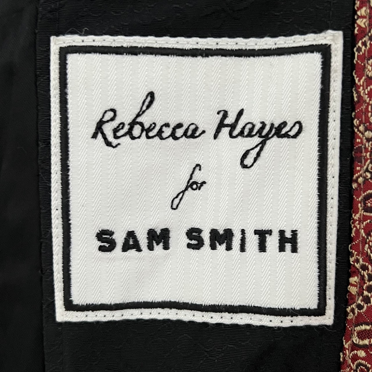 Rebecca Hayes for Sam Smith Dumbledore Tour Sleeved Cape