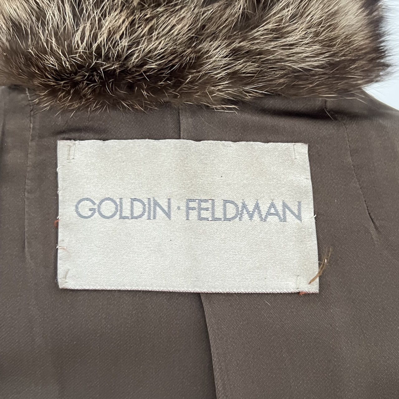 Goldin-Feldman Wild Canadian Fisher Fur Coat