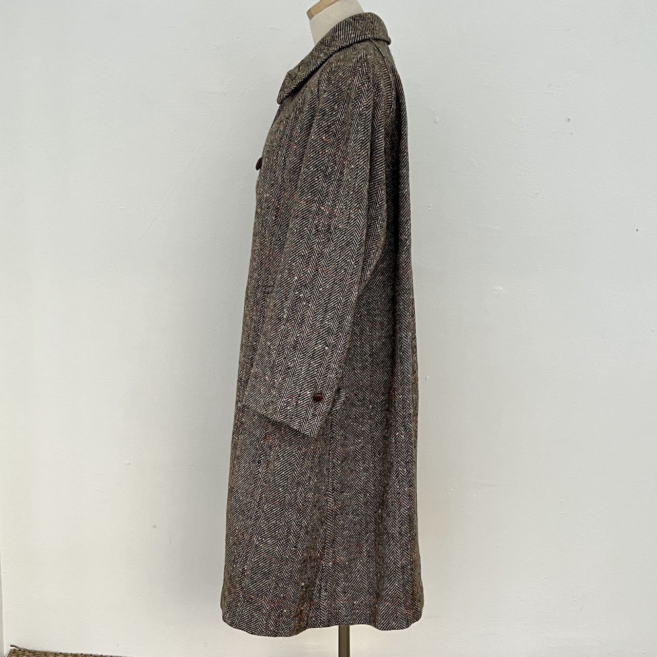 Burberry's Vintage Tweed Long Coat