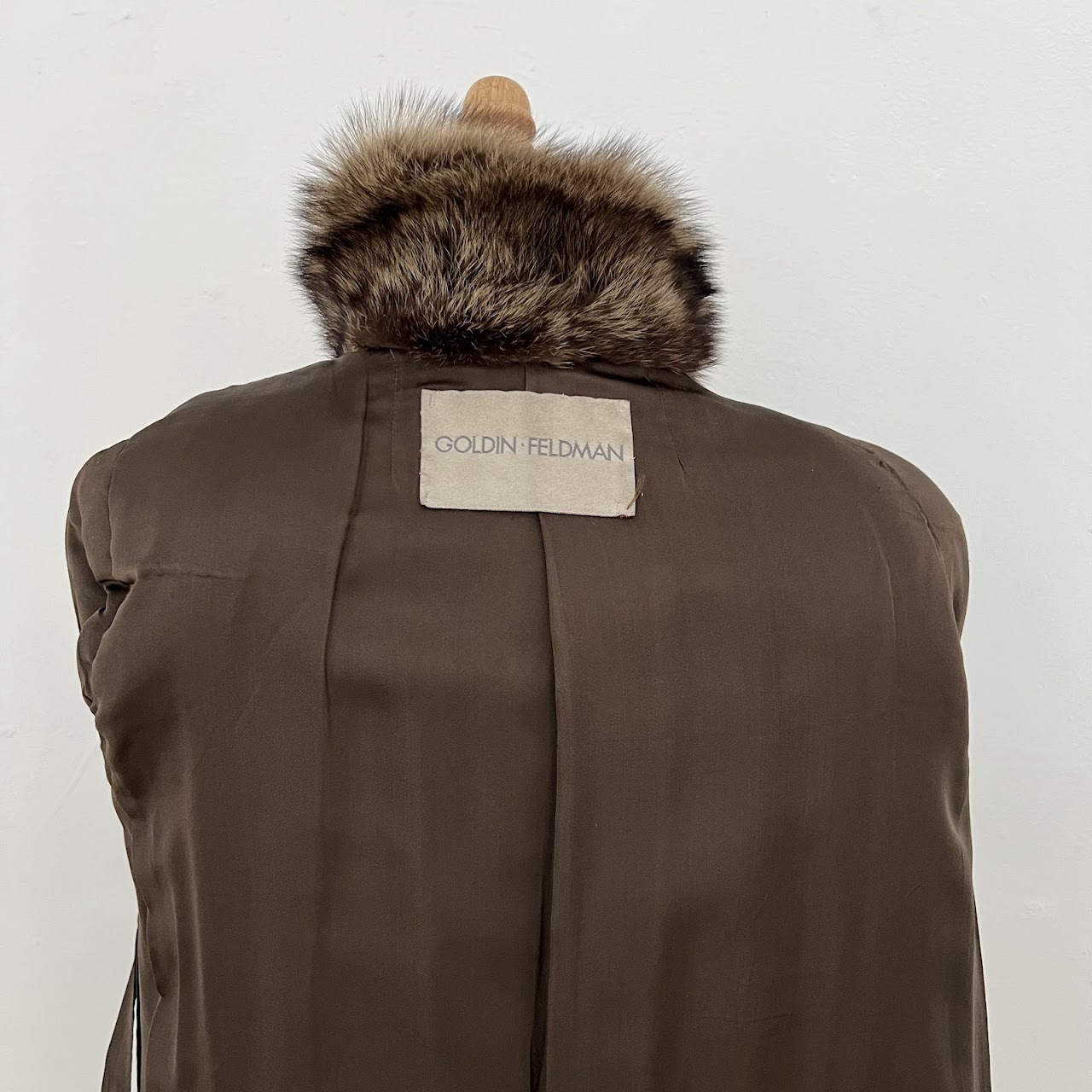 Goldin-Feldman Wild Canadian Fisher Fur Coat