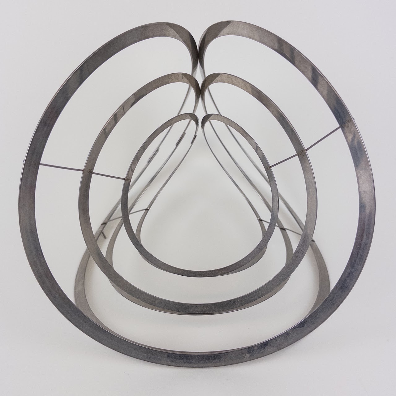 Stainless Steel Ribbon Sculpture