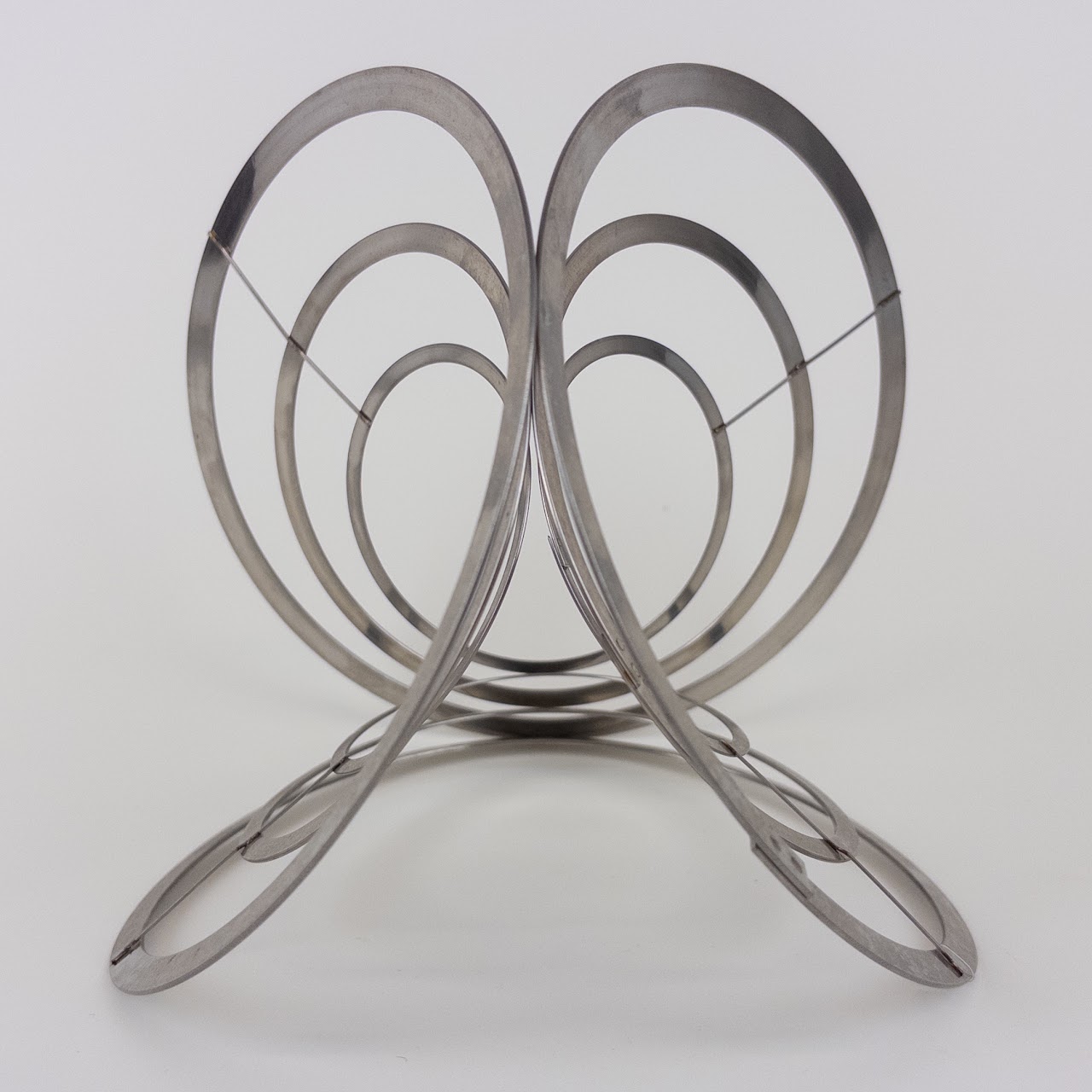 Stainless Steel Ribbon Sculpture