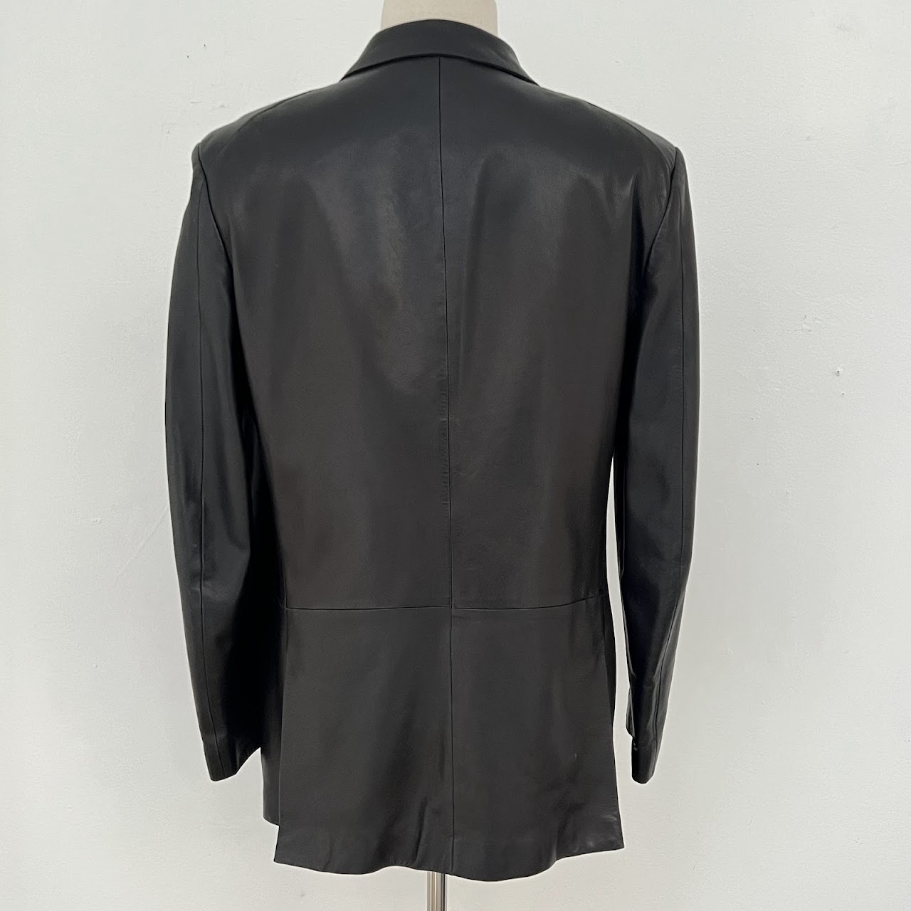 Zegna Lamb Leather Sport Coat