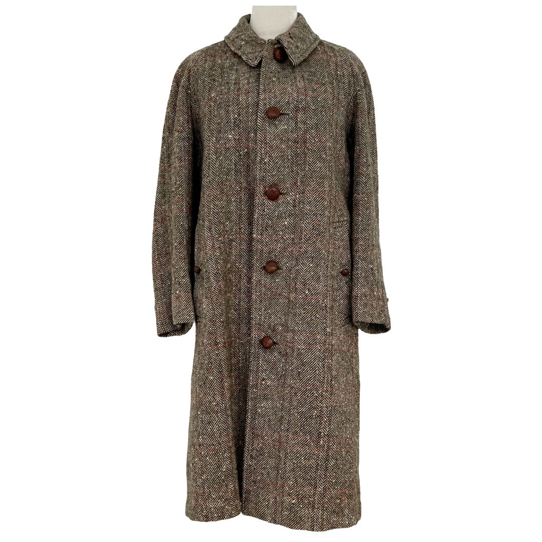 Burberry's Vintage Tweed Long Coat