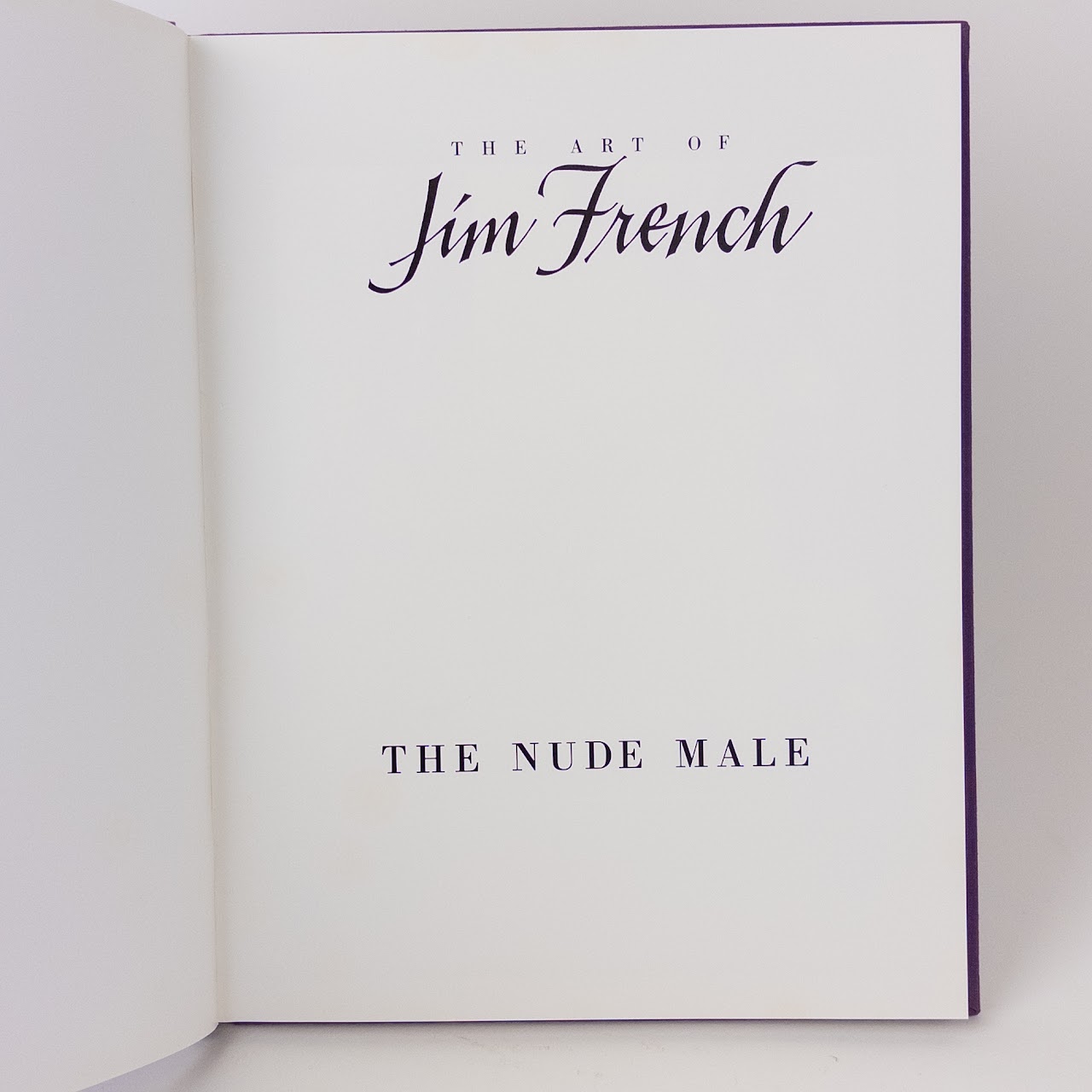 Jim French, 'The Art of Jim French, The Nude Male' NSFW Photo Essay